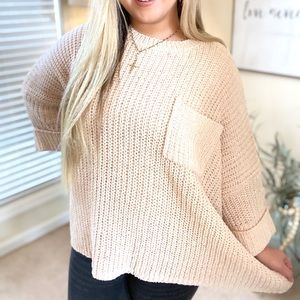Falling For You Knit Sweater